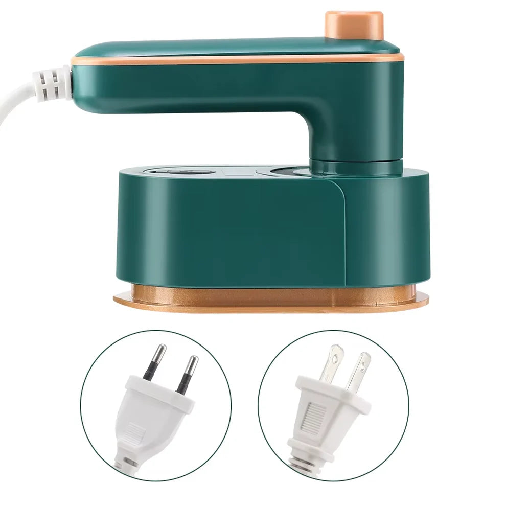 Mini Fer, Défroisseur à Vapeur Portable 2 en 1