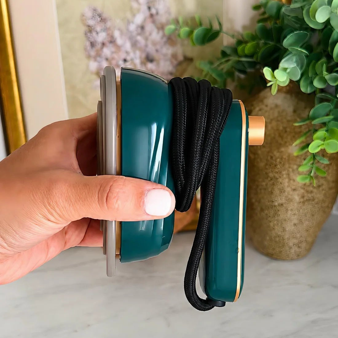 Mini Fer, Défroisseur à Vapeur Portable 2 en 1